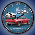 1967 Corvette Stingray LED Backlit Clock