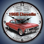 1966 SS Chevelle LED Backlit Clock