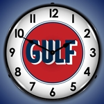 Gulf 1960 LED Backlit Clock