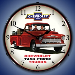 1956 Chevrolet Truck LED Backlit Clock